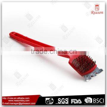 Safety And Economic Copper Wre Grill Brush with PP Handle