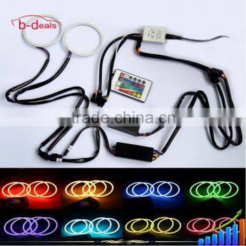 rgb cob angel eyes 80mm 90mm 100mm 110mm 120mm 140mm 145mm 160mm