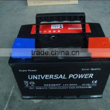 maintainence free motorcycle battery 12V66Ah