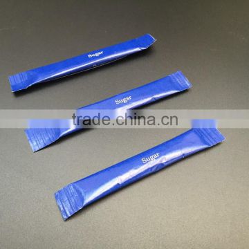 Disposable sugar tube for airline