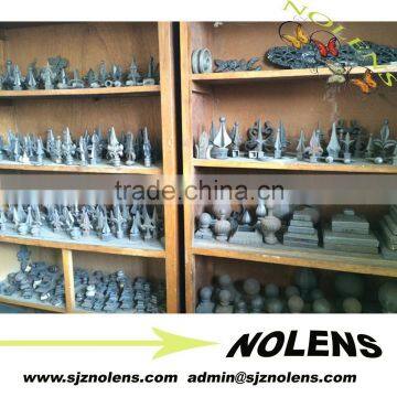 wrought cast iron spear points for iron fence