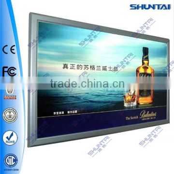 Large size wall A1 aluminum snap led backlit frame