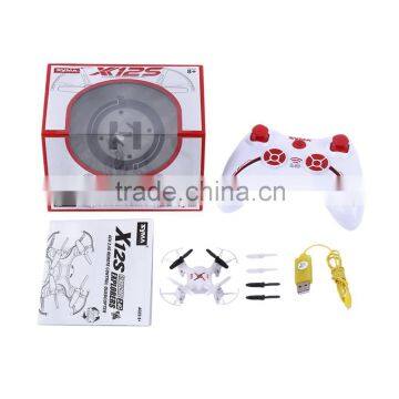 White Syma X12S 6-Axis Gyro RC Quadcopter Mini Drone RTF