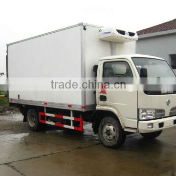 Dongfeng 3 Ton rhd freezer truck with tail board