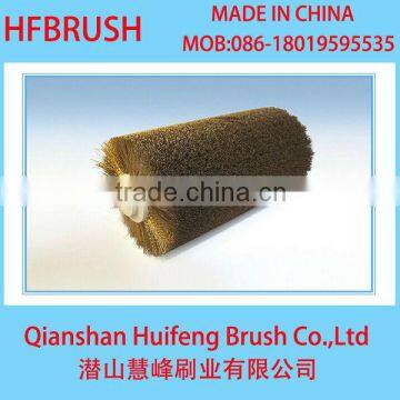 Bras wire cylinder brush