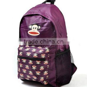 2016 fashionable Polyester adult backpack/customized backpack bag,sports backpack
