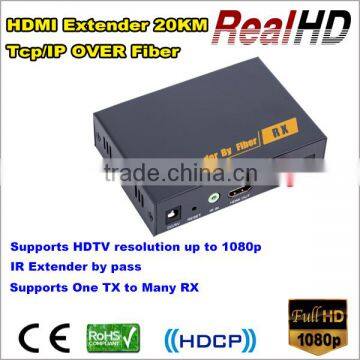 2016 China Best Selling HDMI Fiber Optical Extender (RX+TX) with 3D