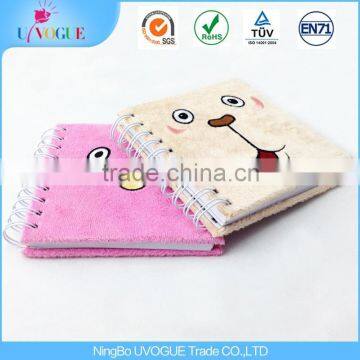 OEM Best Price Plush Cover Cartoon Notebook