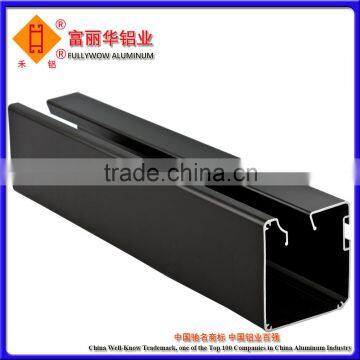 Color Anodized Aluminum Split Tube for LED Light, Structure, Decorative Pipe and Irrigation Pipe