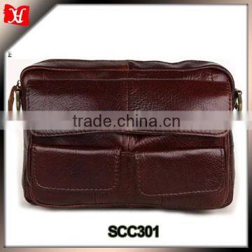 genuine leather waist bag