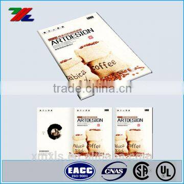 OEM Printed for Cake Catalog / Caffee Menu /Cake menu booklet ; Saddle Stitching Booklets printed from Xiamen printing Factory