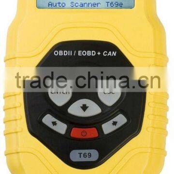 OBDII EOBD auto code reader auto scanner T69( print funtion)