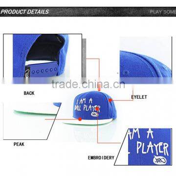 High Quality White Custom 3D Embroidered Snapback Hats photo-3