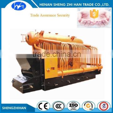 Trade Assurance security coal fired chain grate stoker steam coal boiler power plant for sale