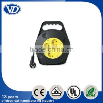 European type extension cable reel, cable reel socket VD-916D(10M)