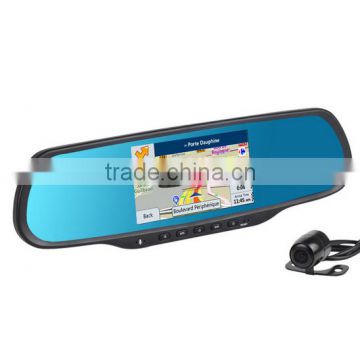 Hotsell car gps navigation with wireless rearview camera wifi