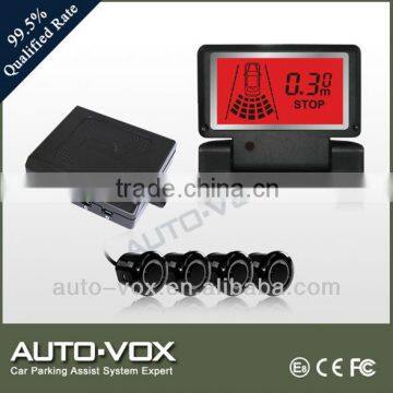 good quality parking sensor for peugeot with LCD display with 4 sensors