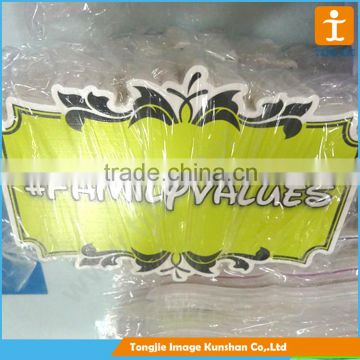 Outdoor uv flatbed decoration sign wholesale, sign printing