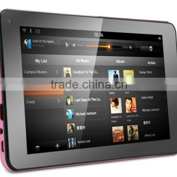 WM8880 7 inch chinese two core tablet manufacturer