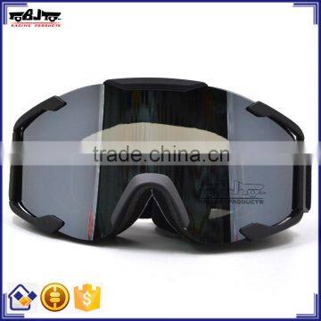 BJ-MG-019A Aftermarket Transparent Single Len Adult Off Road Fox Racing Goggles