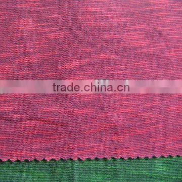 viscose polyester slub yarn fabric