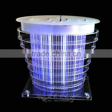 Colorful Acrylic Bar Table With LED Lights, Bar Table for Bar, dj Equipment photo-3
