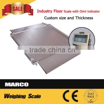 500kg floor scale stainless steel scale manufacturer