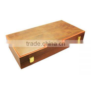 Custom Recycled Wooden Backgammon in Chess Games photo-5