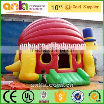 Inflatable tortise shaped air bouncer for children