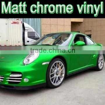 Matt Chrome green color Decorative Vinyl Sticker 1.52x20m