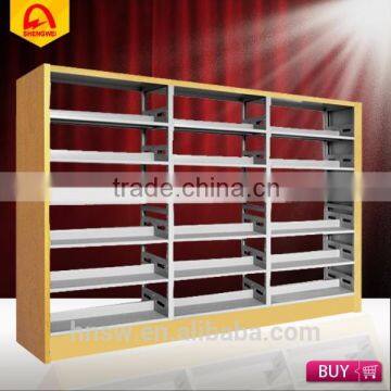 New design book shelf divider with storage locker