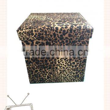 Fashion Home Furniture Storage Box Flodable Storage Box Ottoman Chair