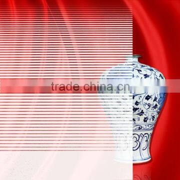 Decorative PET Gradation White Stripe Protective Self Adhesive Film