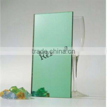 China glass factory supply 3mm-12mm F Green reflective glass