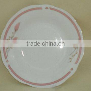 porcelain plate porclain soup plate shandong