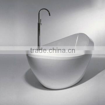 Rectangular Hot Free Standing Long Lasting Surface Modern Design Acrylic Small Deep Bathtub Classical Bathtub photo-2