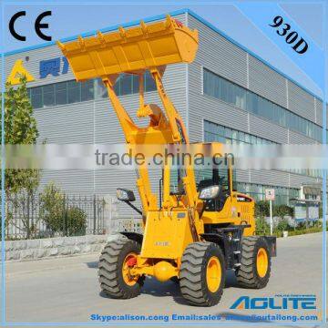 mini articulated loader with 4 in 1 bucket