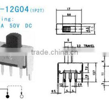 SS-12G04 slide switch