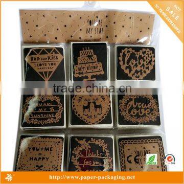 DW-3D6602 Krean Hollow-out Greeting 3D Cards