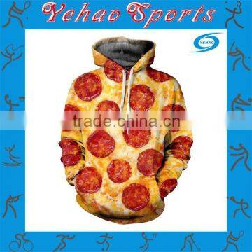 Orange and red color hoodie custom made hoodies