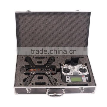 professional Aluminum Carrying Case Box with Customed Foam for QAV250 H250 FPV Racing Quadcopter etc