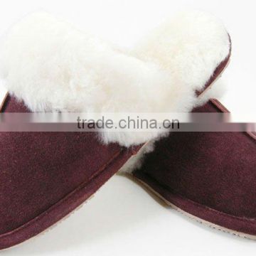 handmade sheepskin slipper factory