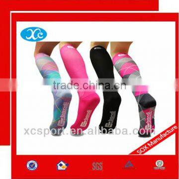 2014 new design Compression Socks and Argyle Pattern