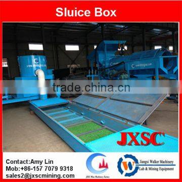 gold sluice box gold mining machine for sale