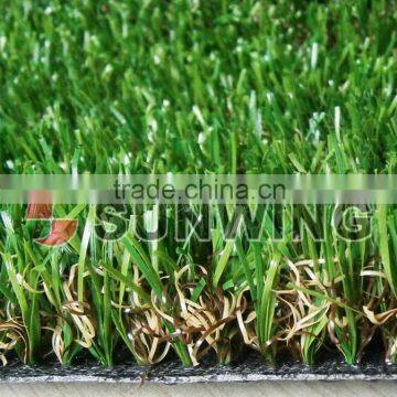 2014 hot sale style 20mm landscaping artificial grass garden design green flooring