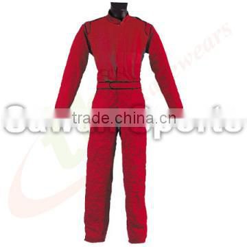 Red Color Racing Suit