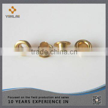 Factory wholesale gold eyelets and washers for shoe
