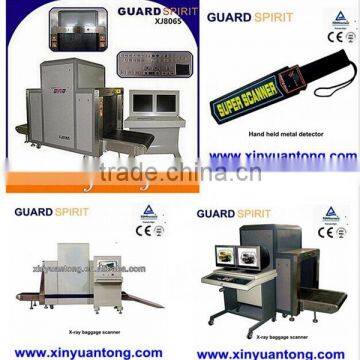 x ray baggage inspection system XJ8065 for baggage, bags, Drug, cargos with good price