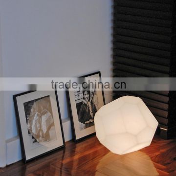 Asteroid Floor Lights Glass Lamps with Cognac and Transparent Color for Outdoor Lighting Decorative