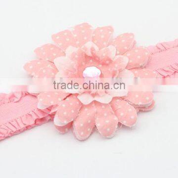 Top Elastic Sunflower Headband for Baby,wholesale Nylon Headbands photo-3